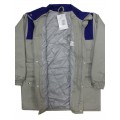 Body warmer Jacket-Cotton 100% with reflective tape Work body warmer-Heavy jacket-Parka