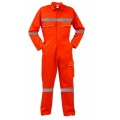 Work overalls for constructive companies with reflective tape Work overalls